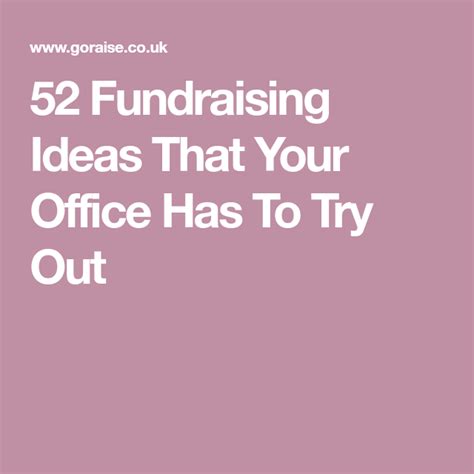 workplace fundraising|60 Fundraising Ideas That Your Office Has To Try Out .